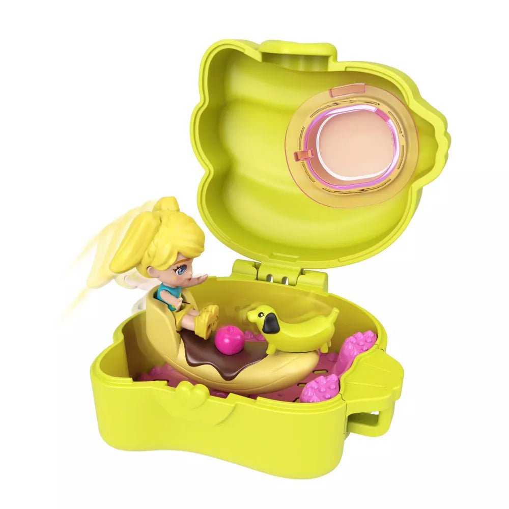 Polly Pocket Fruit Friend Reveal Banana Mini Playset thumbnail
