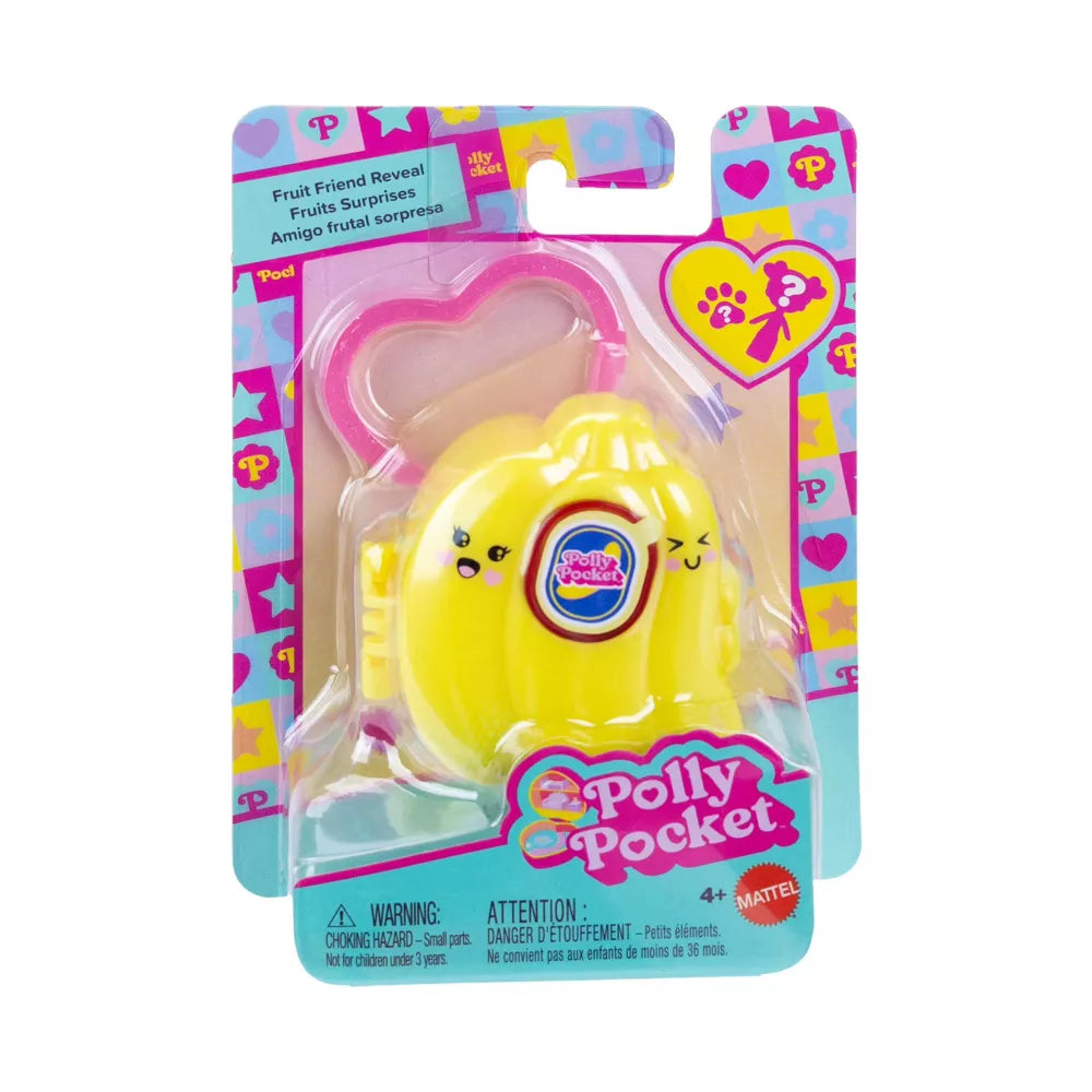 Polly Pocket Fruit Friend Reveal Banana Mini Playset thumbnail