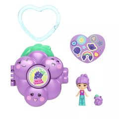 Polly Pocket Fruit Friend Reveal Grape Mini Playset