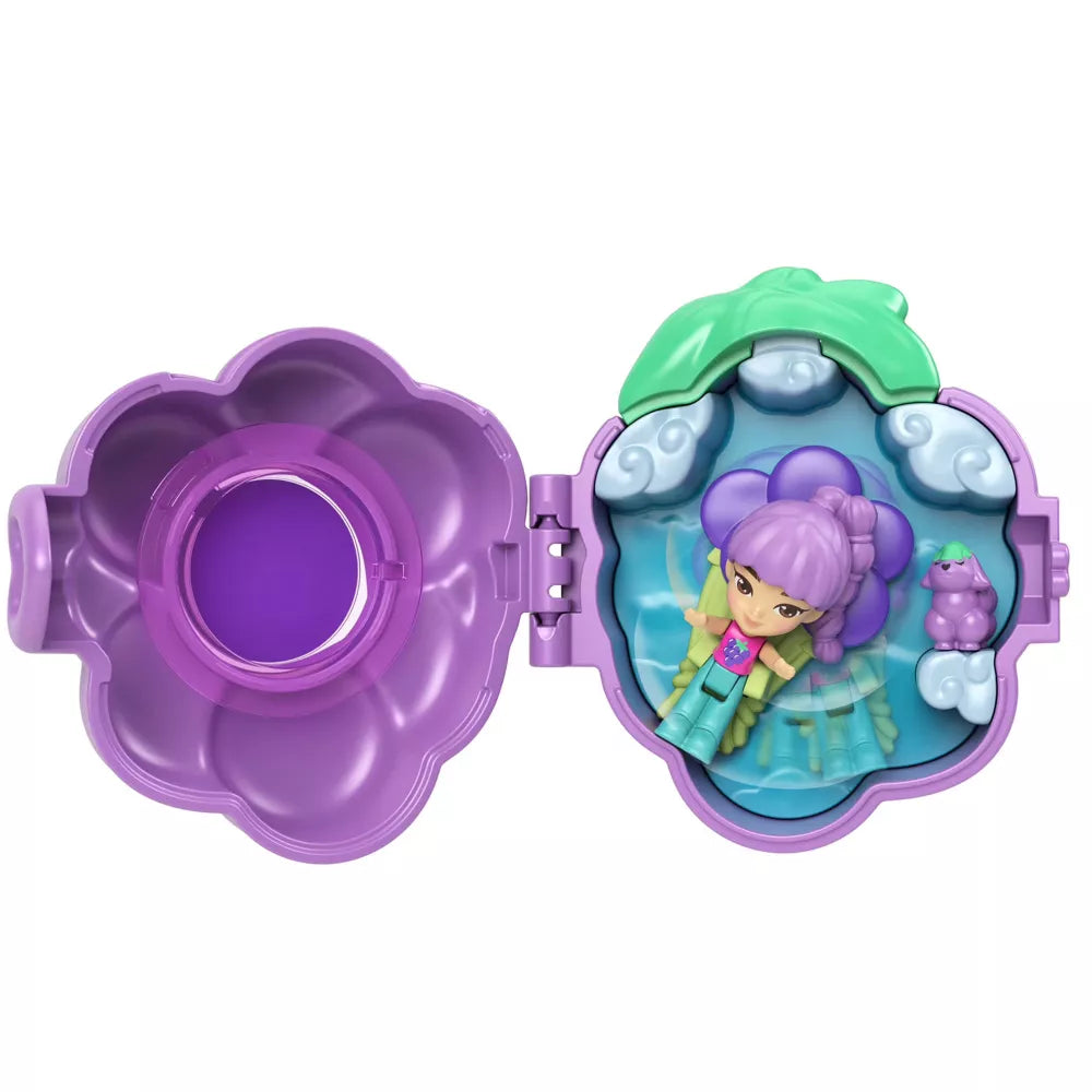 Polly Pocket Fruit Friend Reveal Grape Mini Playset thumbnail