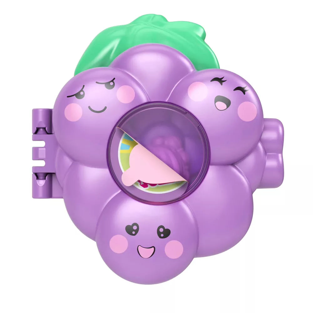Polly Pocket Fruit Friend Reveal Grape Mini Playset thumbnail
