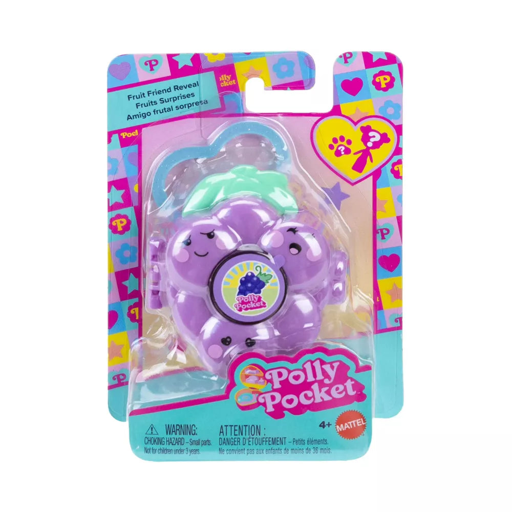 Polly Pocket Fruit Friend Reveal Grape Mini Playset thumbnail