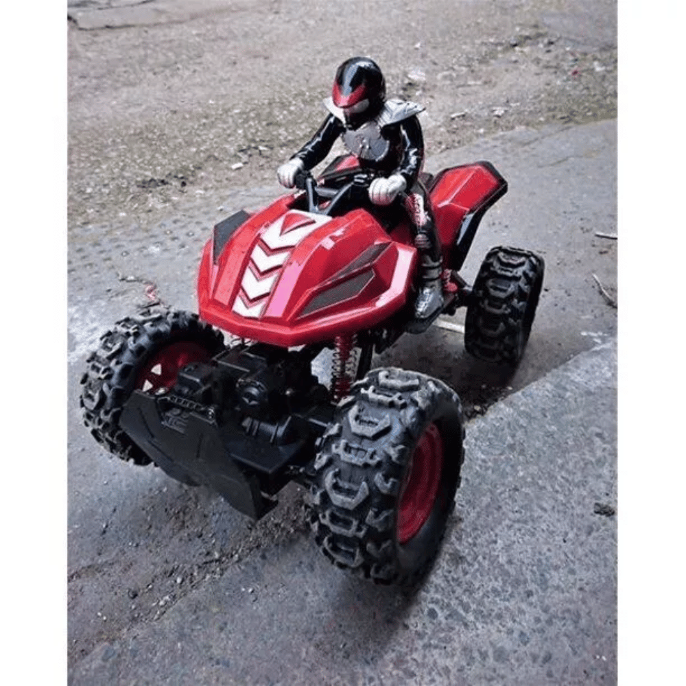 Remote Off Road Quad Bike ATV 4WD Rally Car 1:12 Scale Channel RC 2.4 GHz Radio thumbnail