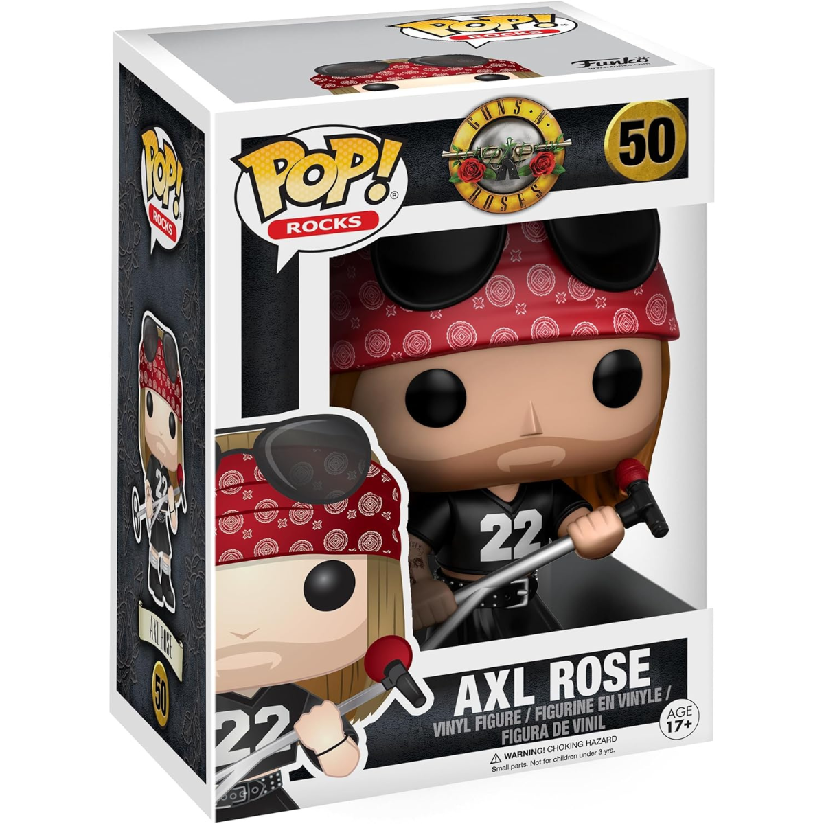 Funko Pop! Rocks: Axl Rose Vinyl Action Figure – Guns N’ Roses Collectible thumbnail