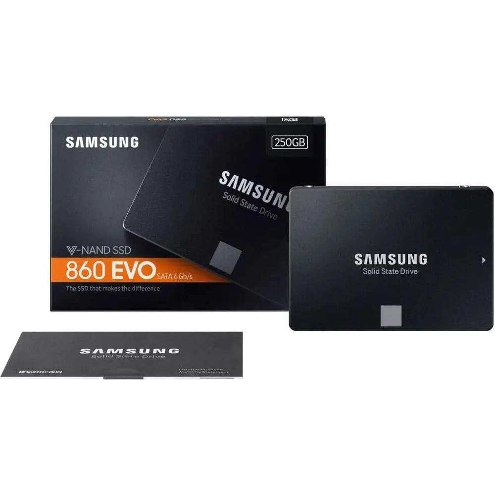 Samsung 860 EVO  250GB 2.5' SSD SATA Internal Solid State Drive thumbnail