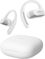 New Shokz OpenFit Air Open-Ear Headphones White – Secure Fit, Lightweight, Comfortable for All-Day Listening