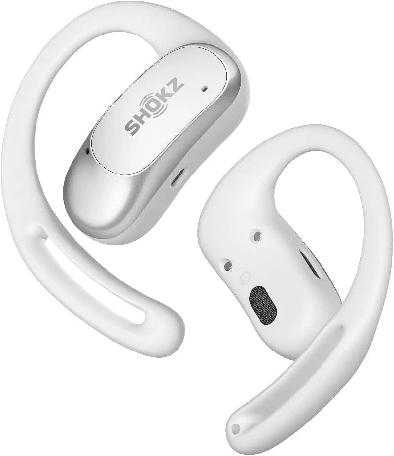 New Shokz OpenFit Air Open-Ear Headphones White – Secure Fit, Lightweight, Comfortable for All-Day Listening thumbnail