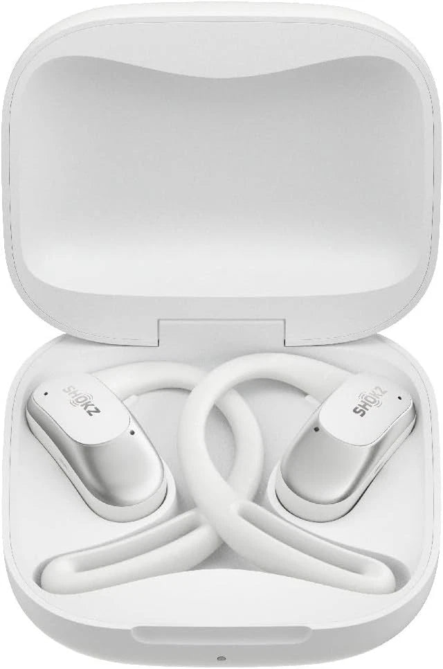 New Shokz OpenFit Air Open-Ear Headphones White – Secure Fit, Lightweight, Comfortable for All-Day Listening thumbnail