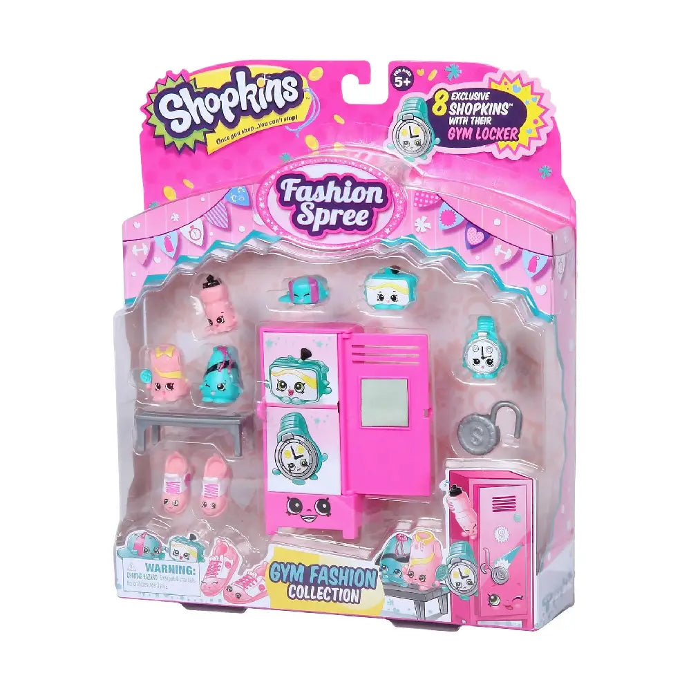 Shopkins Fashion Gym Fashion Collection