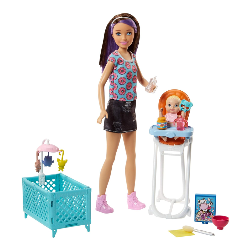 Skipper Babysitters Inc. Babysitter Playset and Doll