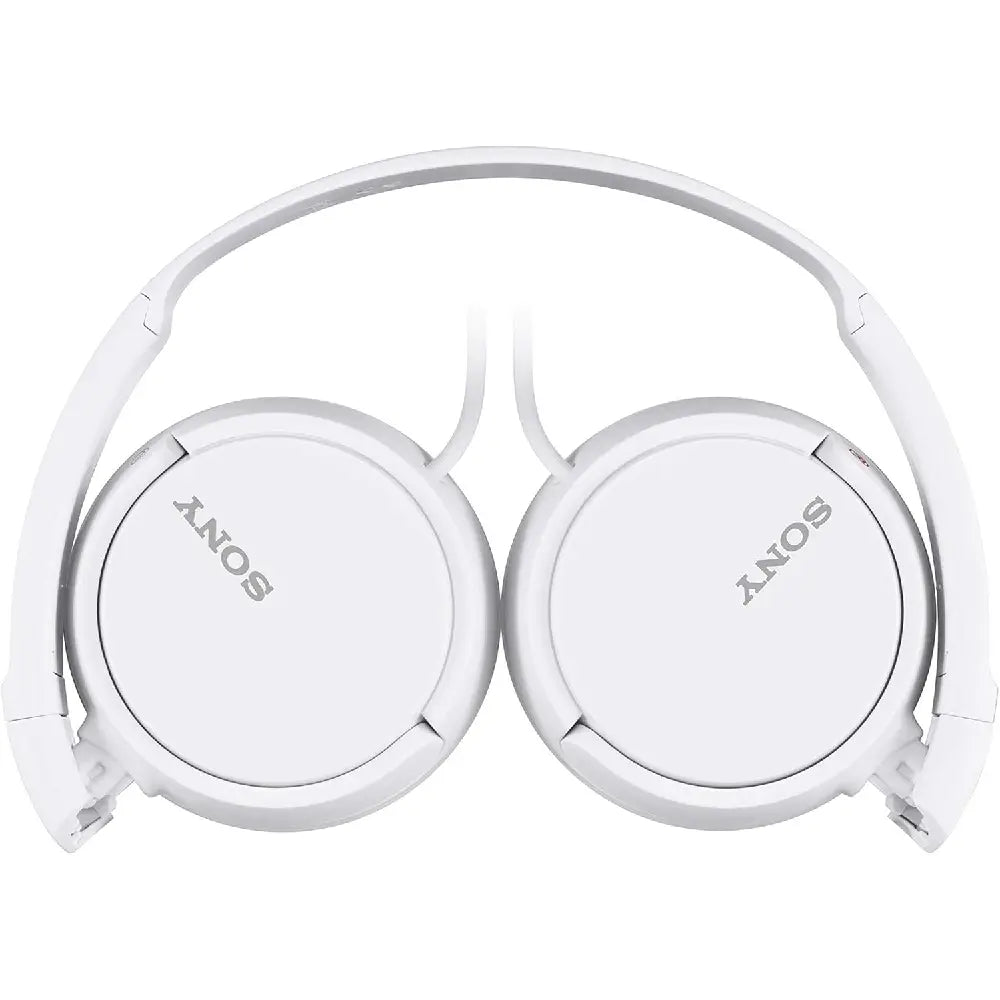 Sony Headphone Over-Head MDR-ZX110 Stereo Extra Bass [White With mic] thumbnail