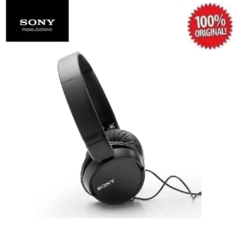 Sony Headphone Over-Head  Stereo Extra Bass [Black with mic] thumbnail