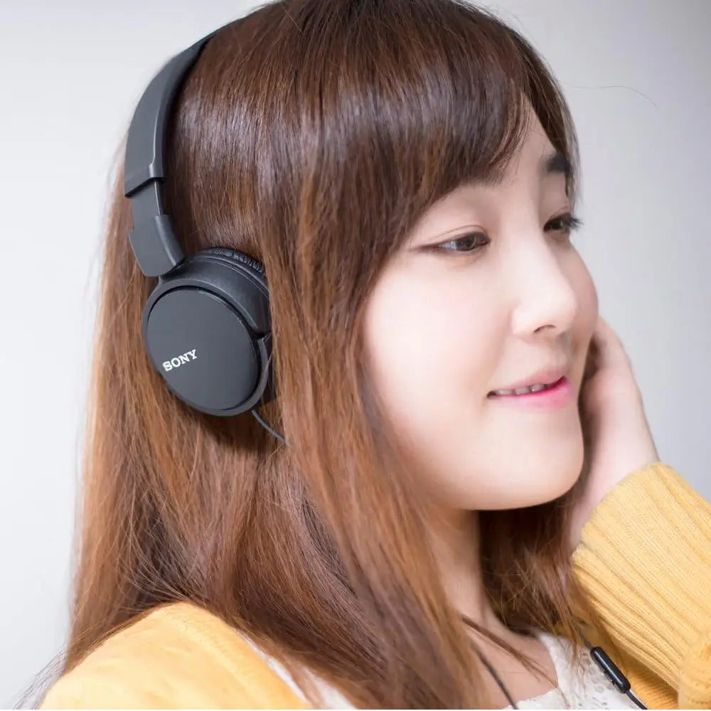 Sony Headphone Over-Head  Stereo Extra Bass [Black with mic] thumbnail
