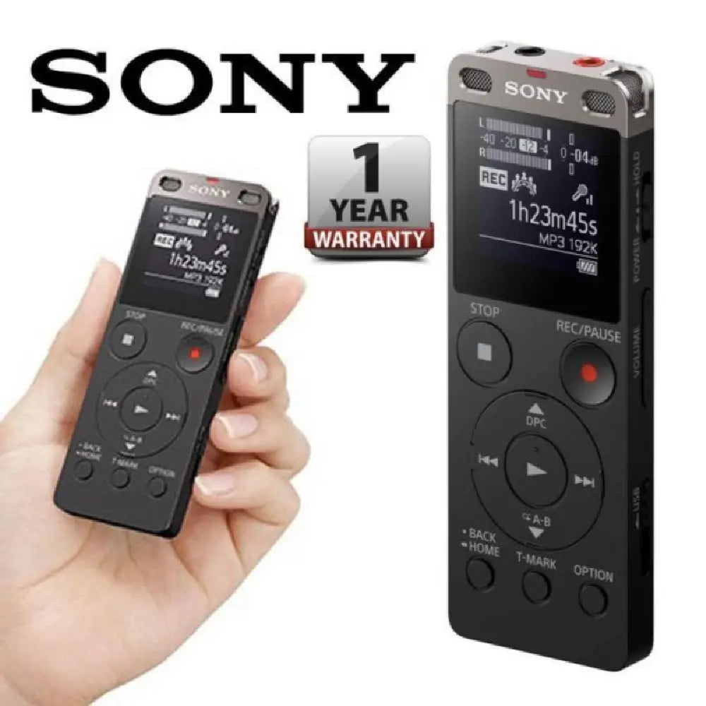 Sony ICDUX560BLK Stereo Digital Voice Recorder thumbnail