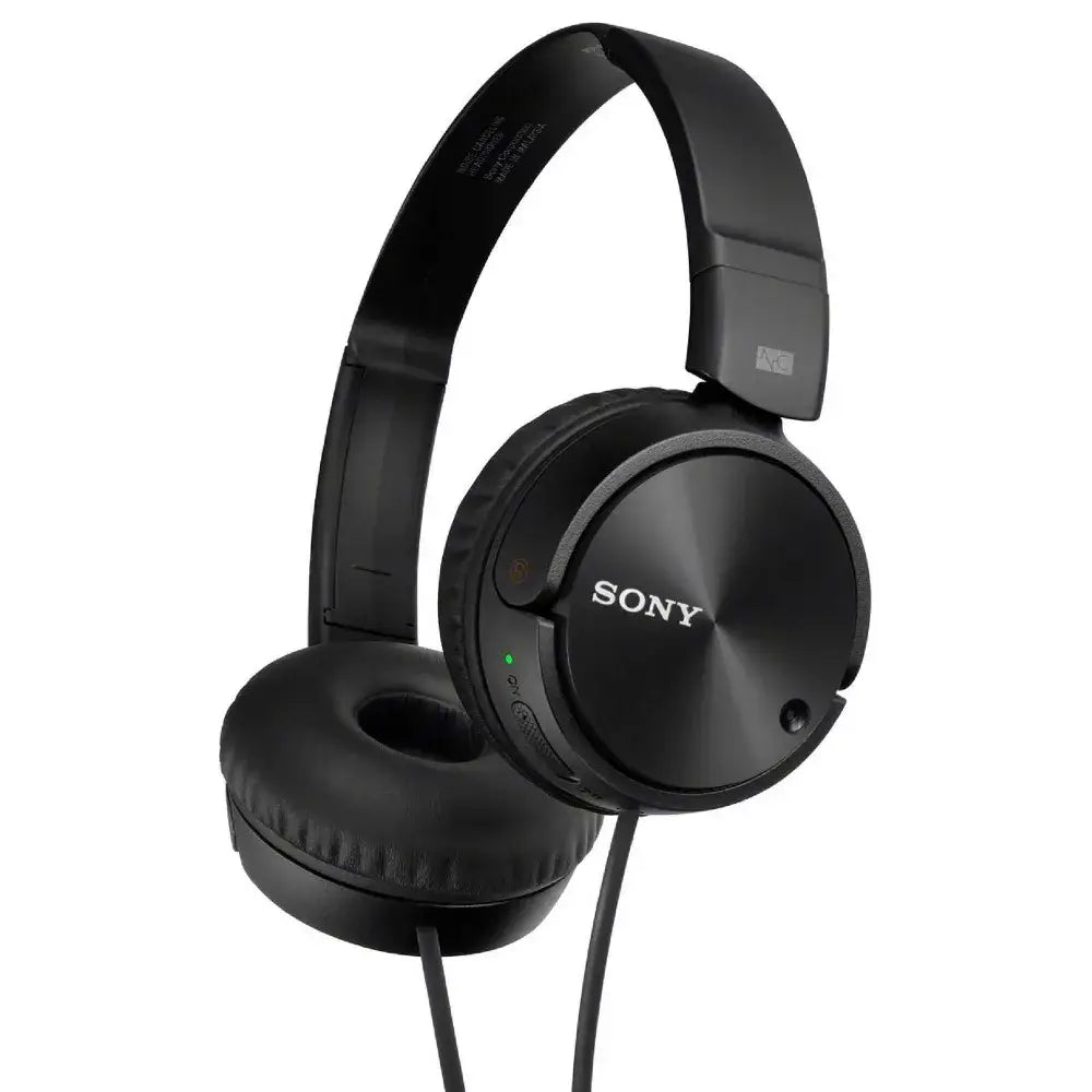 Sony MDR-ZX110NC Overhead Noise Cancelling Headphones - Black thumbnail