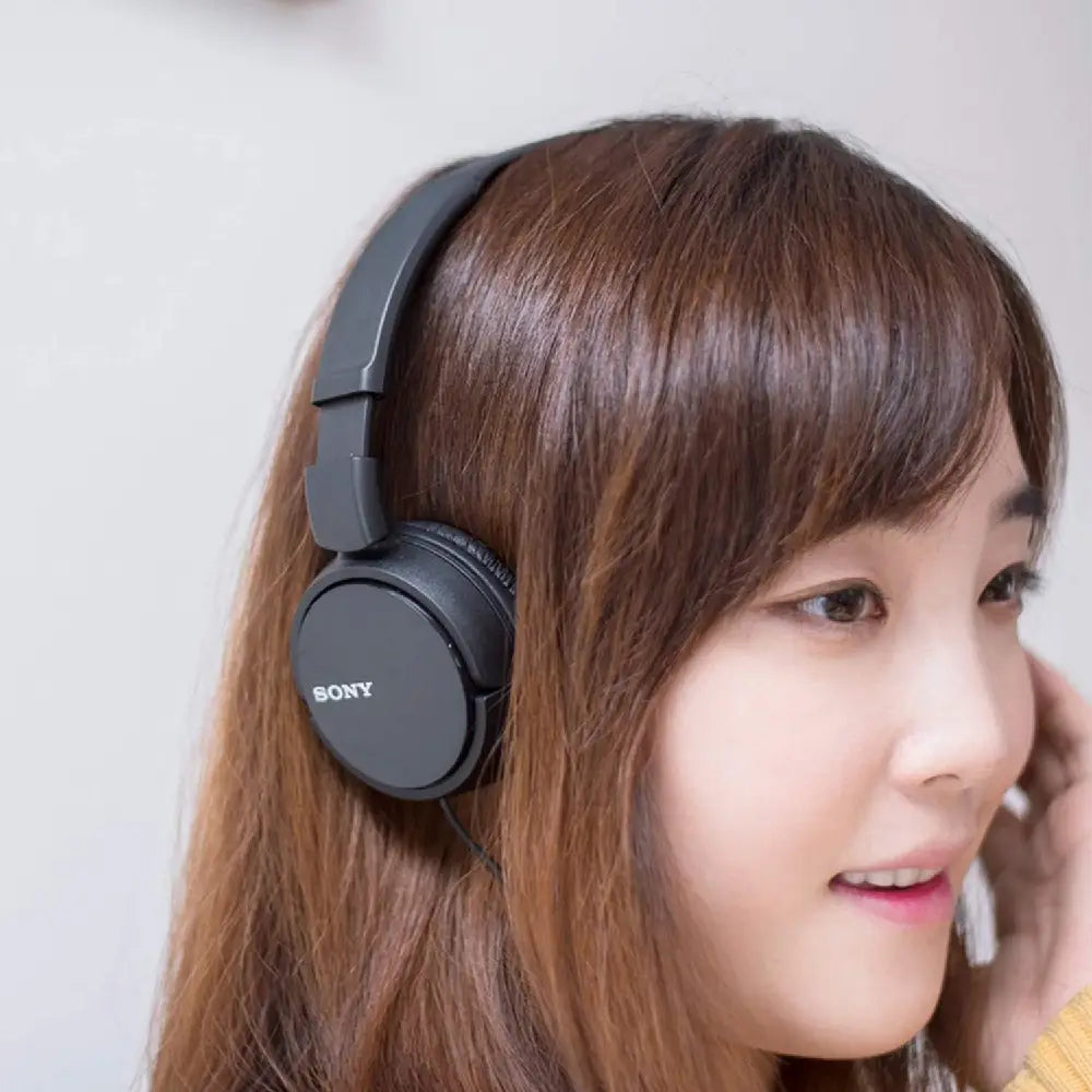 Sony ZX Series Stereo Headphones Black MDRZX110/BLK thumbnail