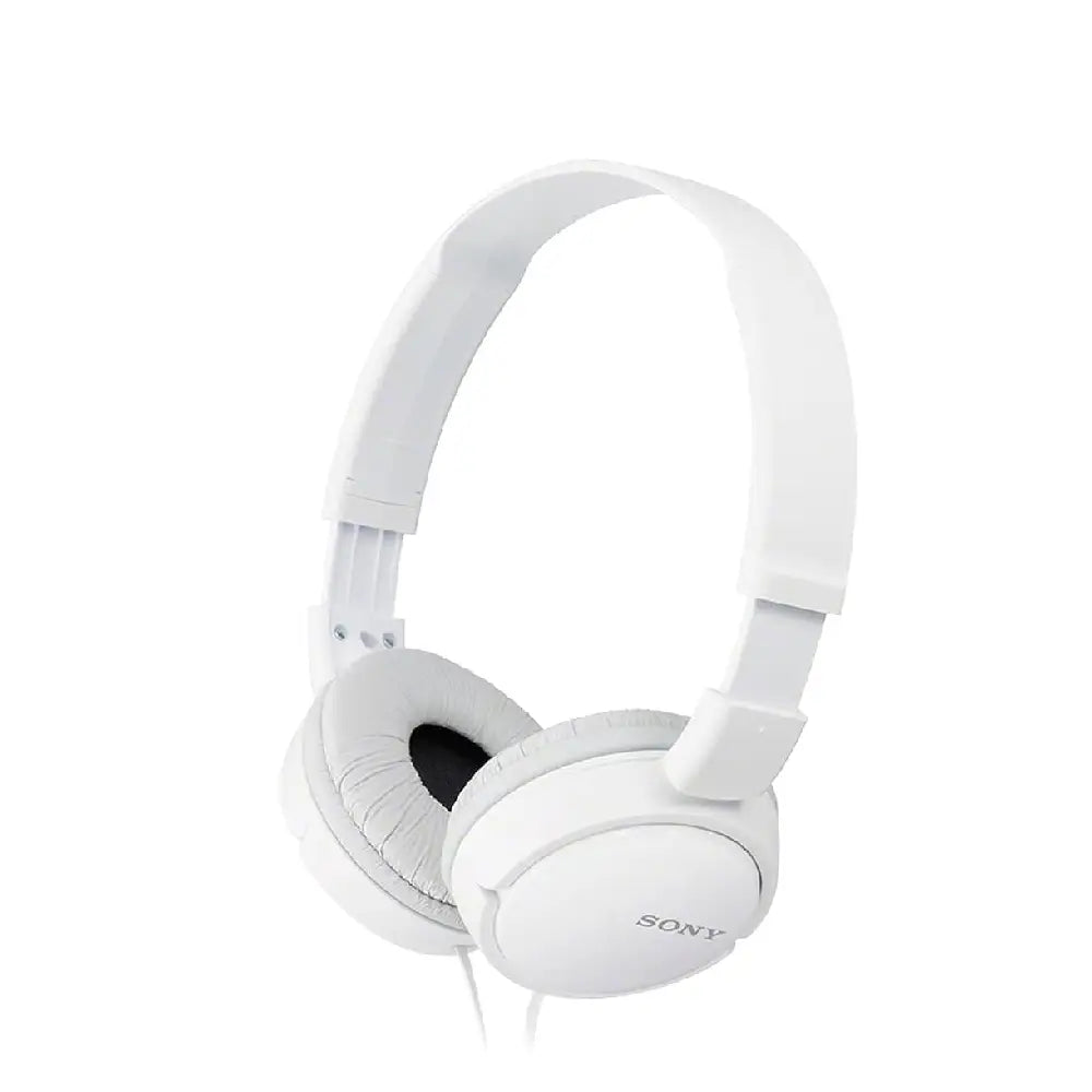 Sony Headphone Over-Head MDR-ZX110 Stereo Extra Bass [White With mic] thumbnail