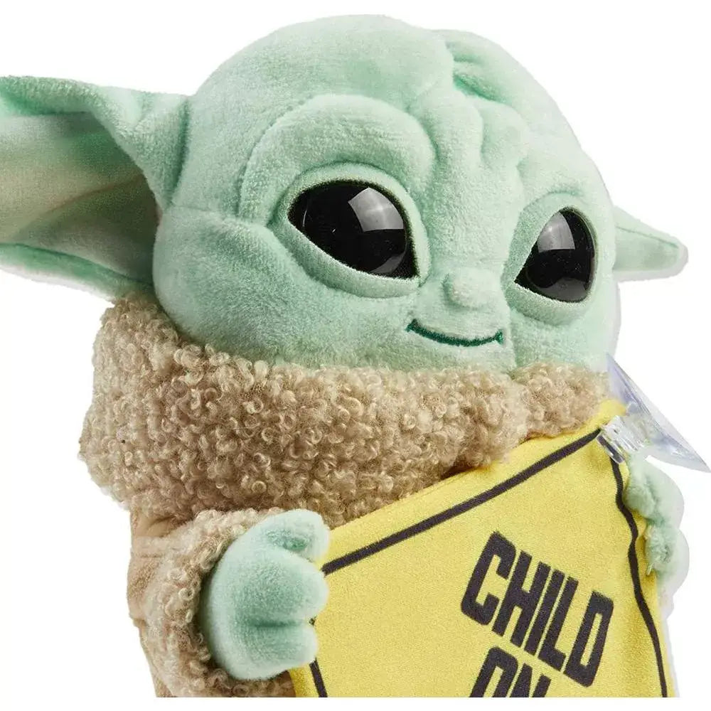 Star Wars Grogu Plush “Child on Board” Sign GXB51 thumbnail