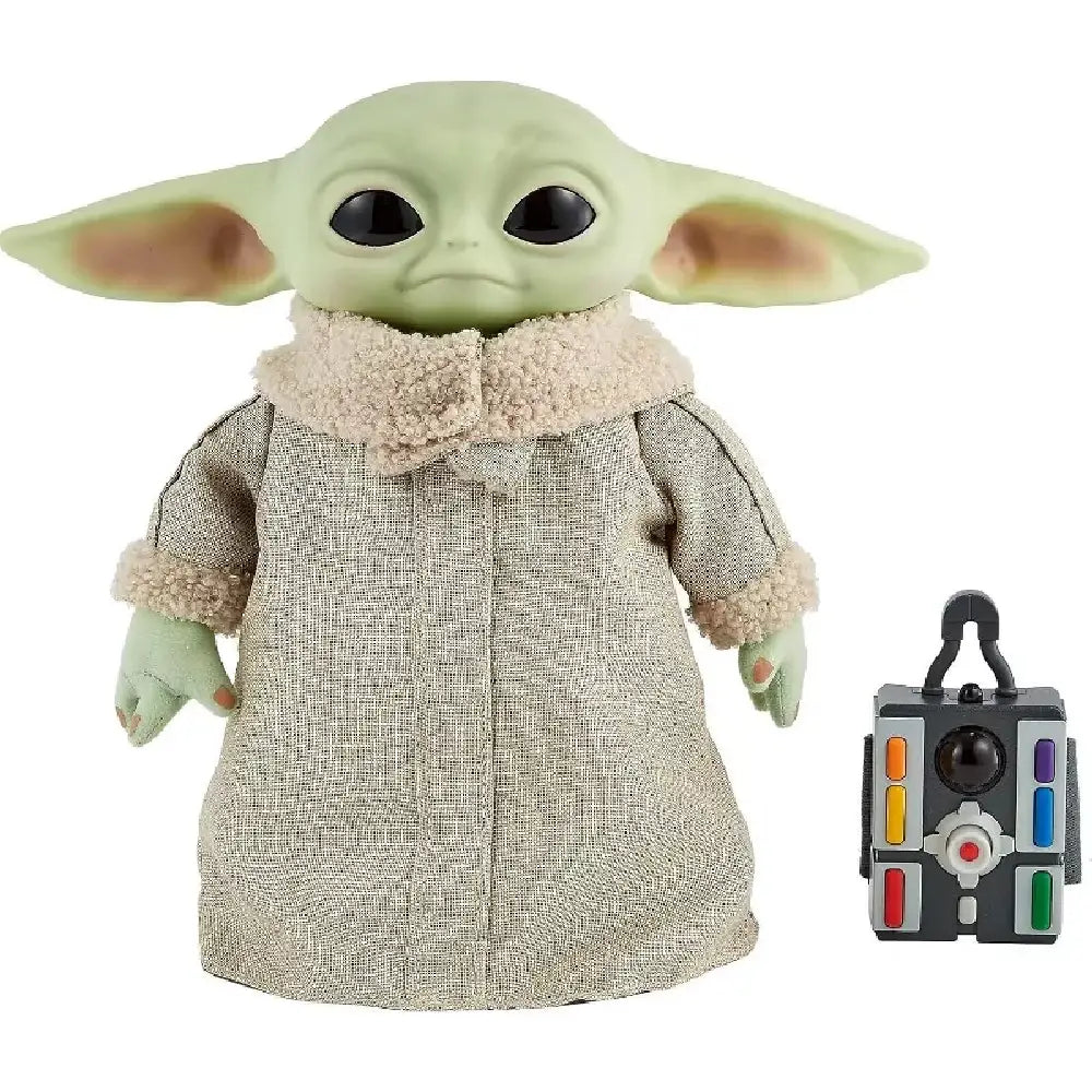 Star Wars Grogu, The Child 12-in Plush Motion RC Toy. This 12-inch scale plush character comes with a wrist band controller! Control the fun with your fingertips. GWD87 thumbnail