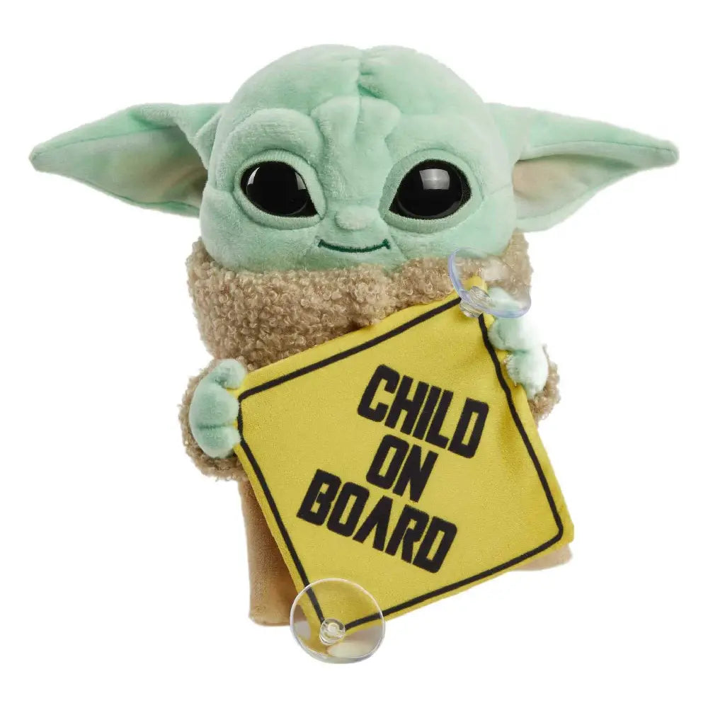 Star Wars Grogu Plush “Child on Board” Sign GXB51