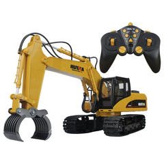 Super Powerful  DIE-CAST Remote Control Excavator timber Grabber 1570. This high-performance, ultra-durable RC machine is engineered to replicate the strength and accuracy of a real timber grab excavator. BD-BR1063871