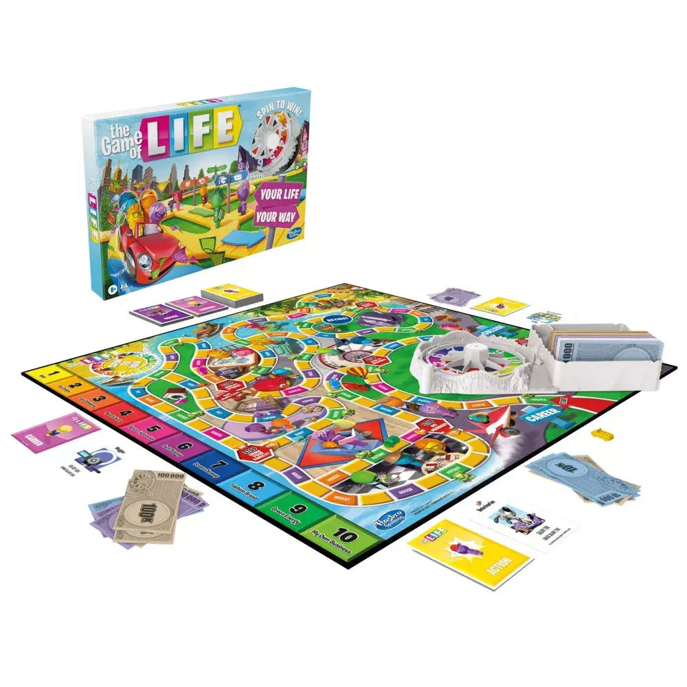 The Game of Life Classic Board Game  F0800 thumbnail