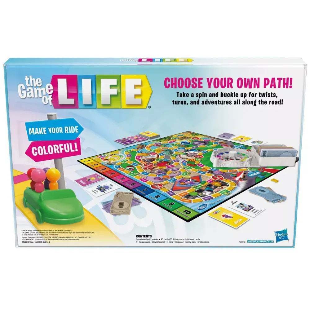 The Game of Life Classic Board Game  F0800 thumbnail