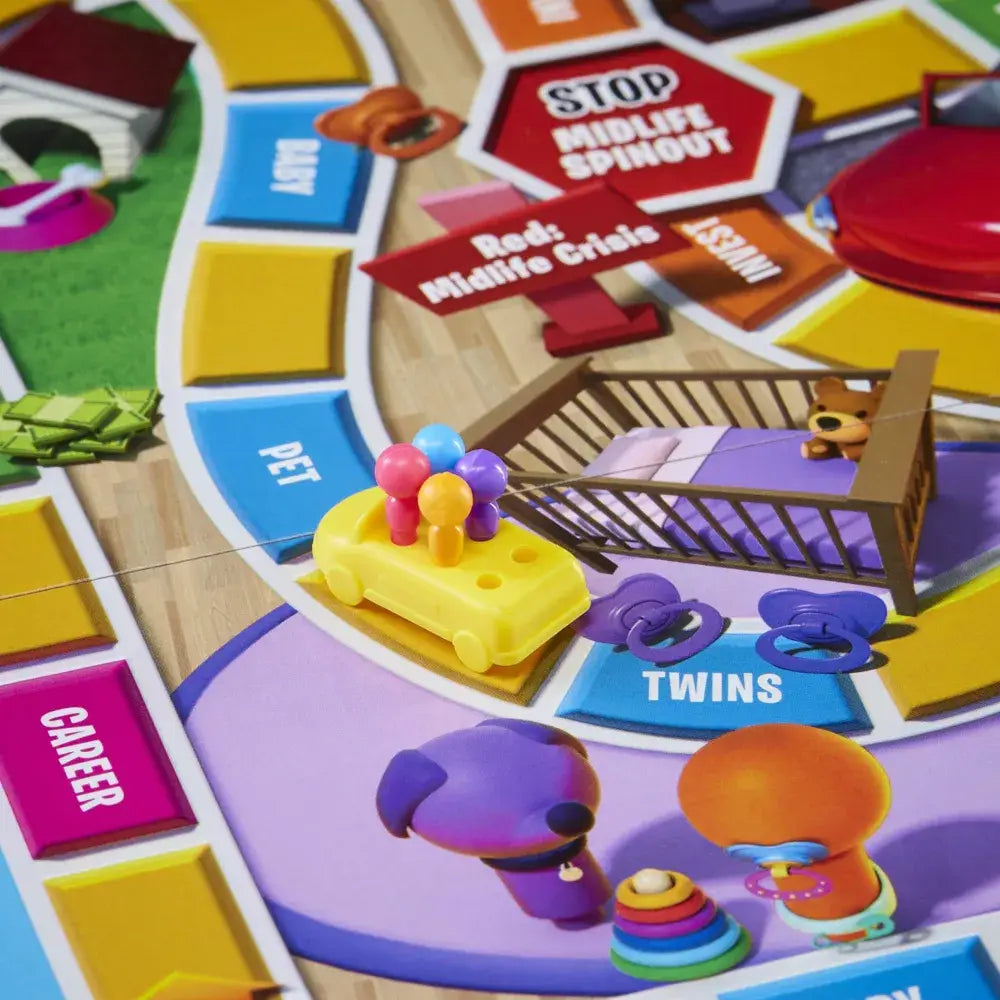 The Game of Life Classic Board Game  F0800 thumbnail