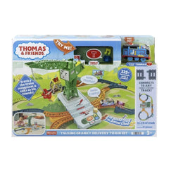 Thomas & Friends Motorized Toy Train Set Talking Cranky HMB97