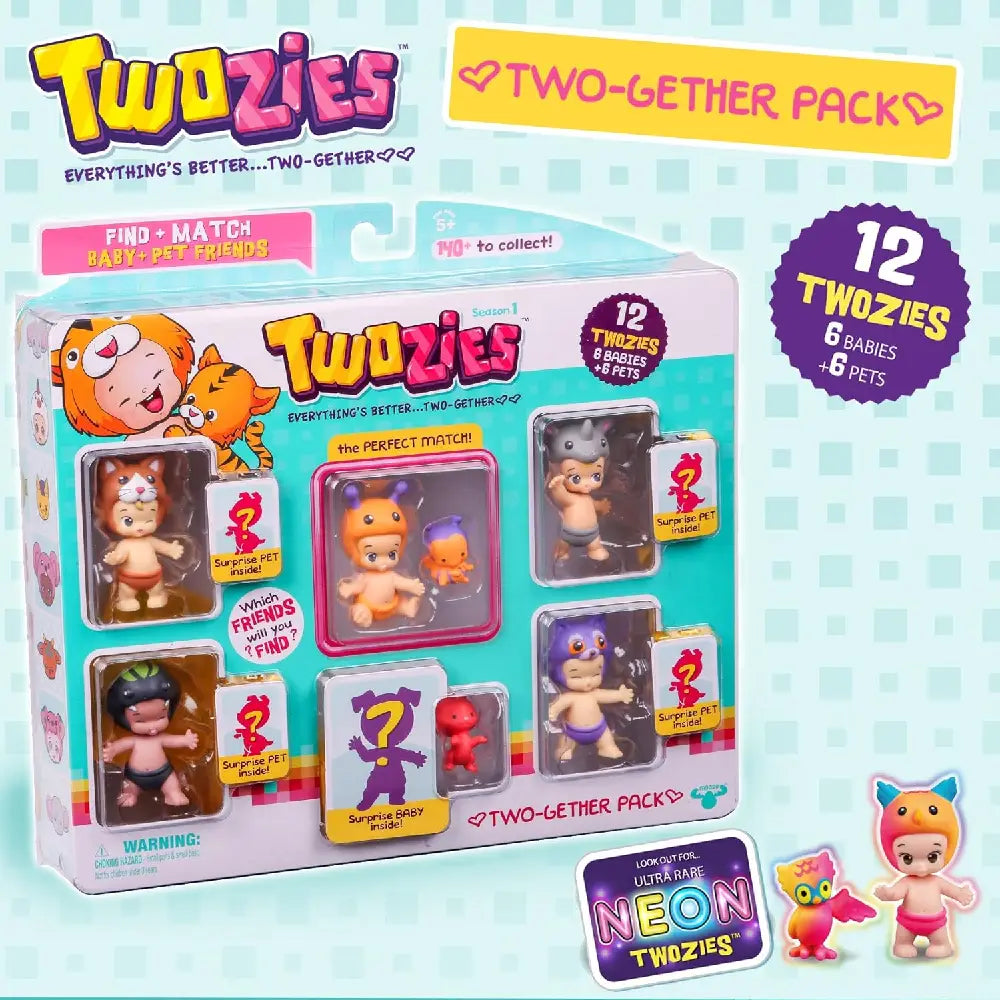Twozies Season 1 Two-gether Pack (Styles may vary) 57003 thumbnail