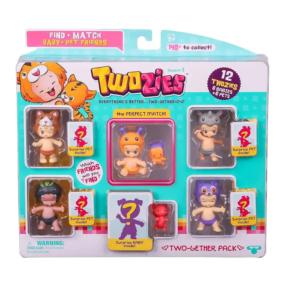 Twozies Season 1 Two-gether Pack (Styles may vary) 57003 thumbnail