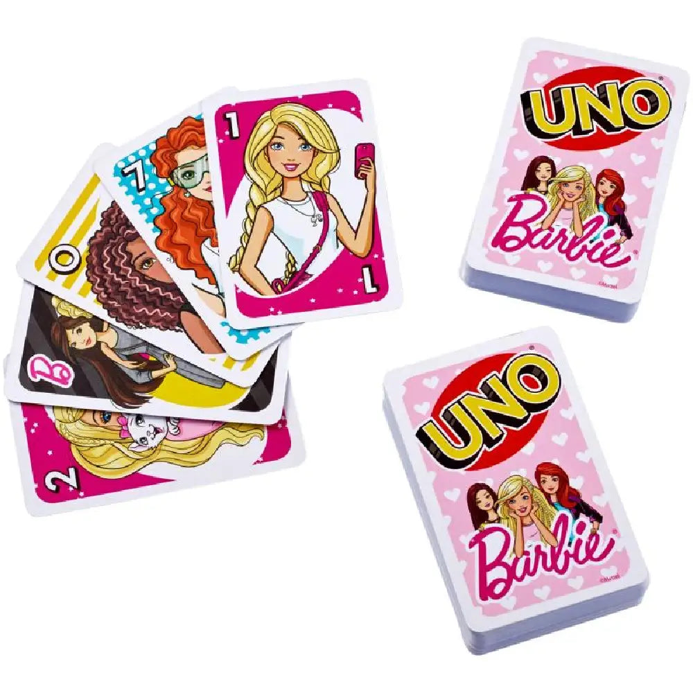 UNO Barbie Card Game, thumbnail