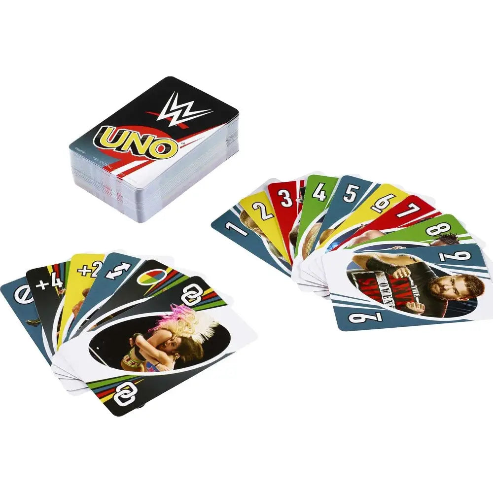 UNO Card Game Matching WWE Superstars FNC47 thumbnail