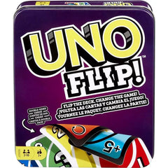 UNO FLIP Card Game in Storage Tin GDG37