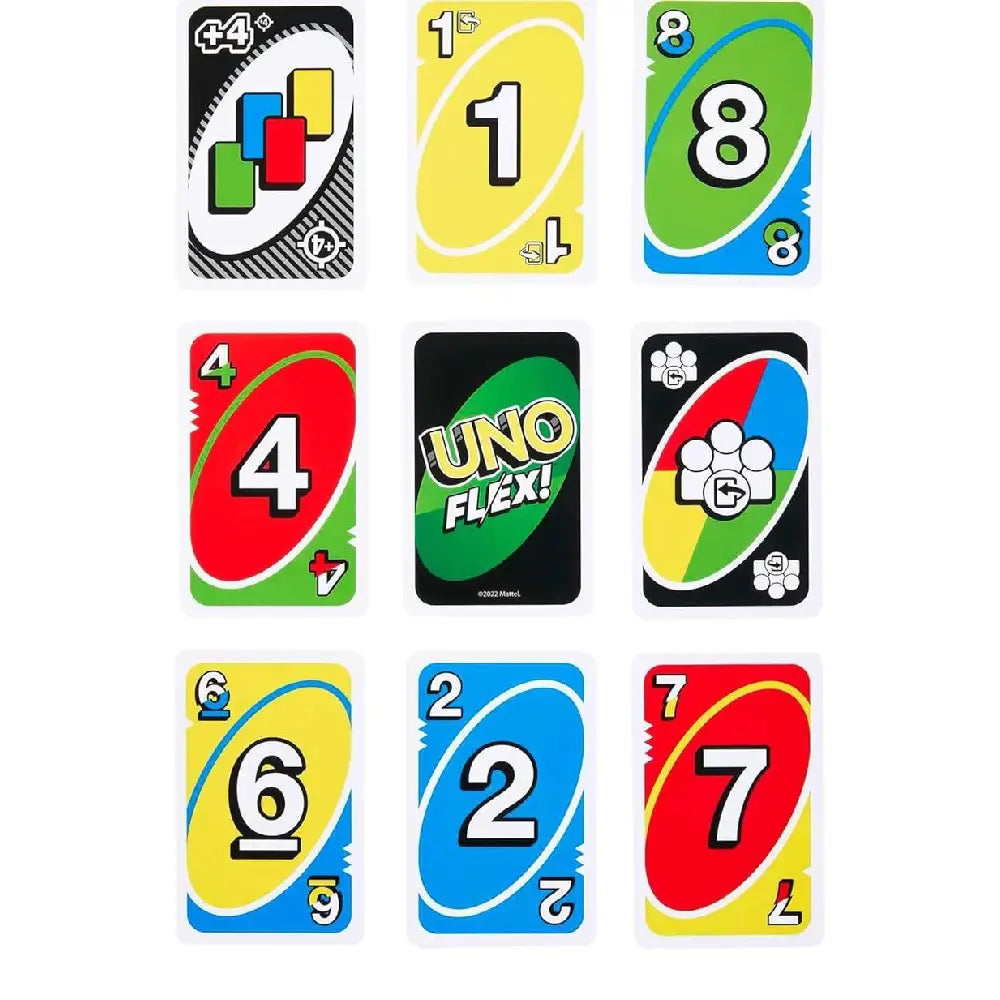 UNO Flex Card Game for Family Game Night HMY99 thumbnail