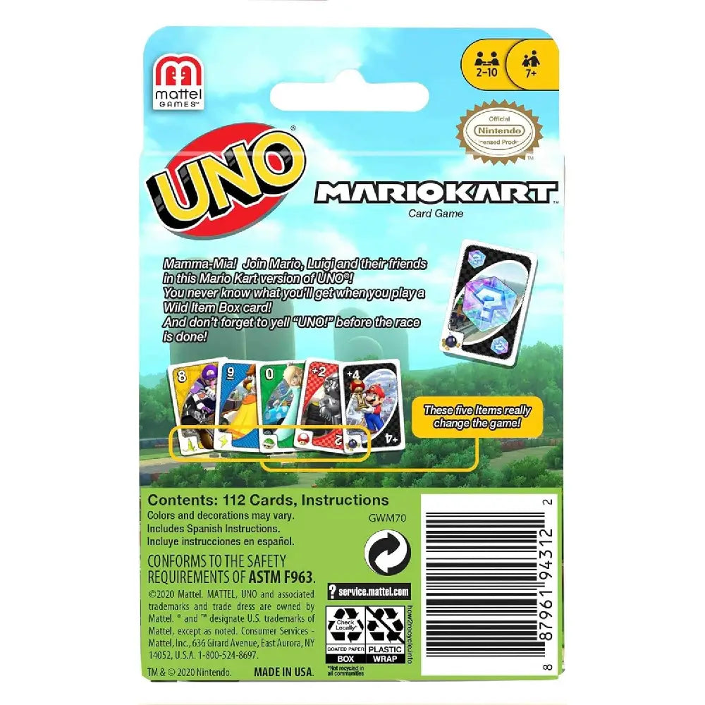 UNO MarioKart Card Game thumbnail