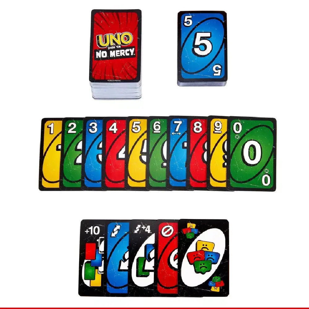 UNO Show ‘em No Mercy Card Game HWV18 thumbnail