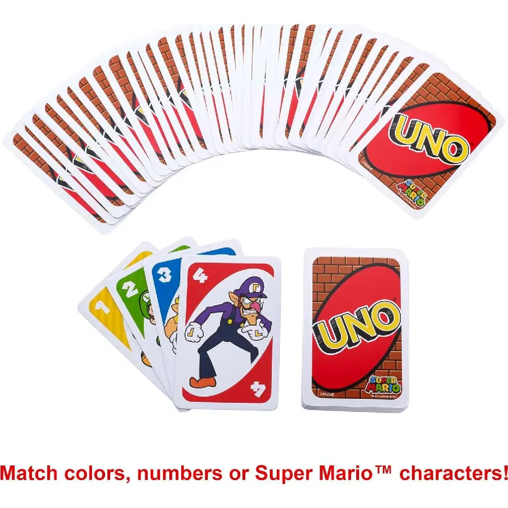 UNO Super Mario Card Game in Storage Tin thumbnail