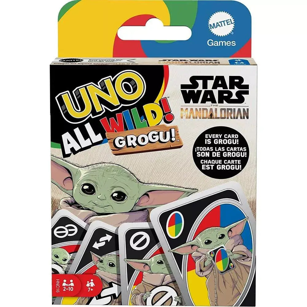 UNO The Mandalorian All Wild Grogu Card Game thumbnail