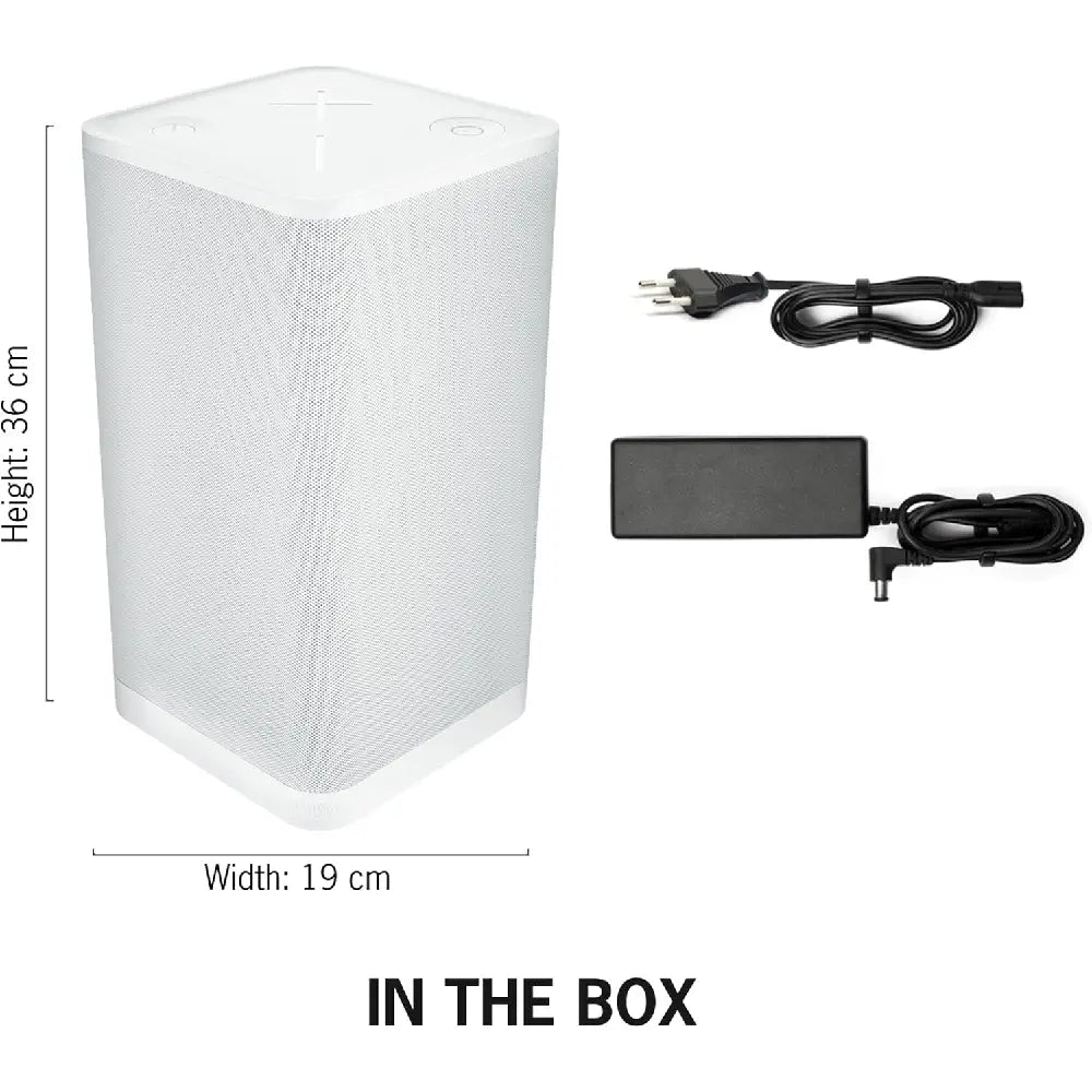 Ultimate Ears HYPERBOOM Portable Bluetooth Speaker White 984-001803 thumbnail