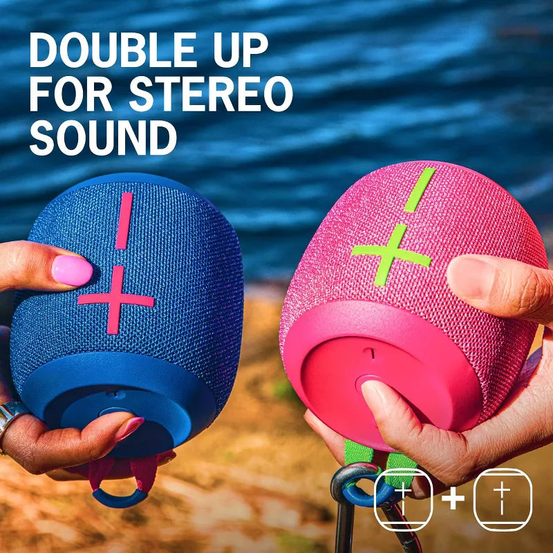 Ultimate Ears WONDERBOOM 3, Small Portable Wireless Bluetooth Speaker, Big Bass 360-Degree Sound for Outdoors, Waterproof thumbnail