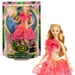 Universal Pictures’ Wicked Glinda Fashion Doll with Sparkling Dress, Elegant Accessories