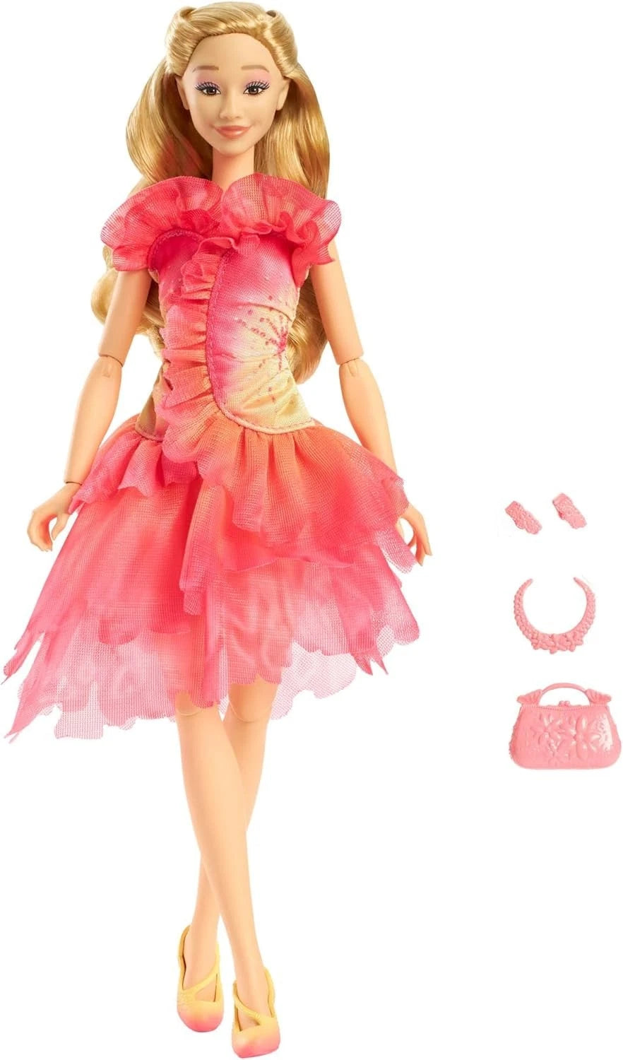 Universal Pictures’ Wicked Glinda Fashion Doll with Sparkling Dress, Elegant Accessories thumbnail