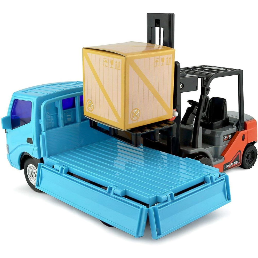 Big Daddy Toy Truck And Fork Lift Combo Set Forklift BD-32526 thumbnail