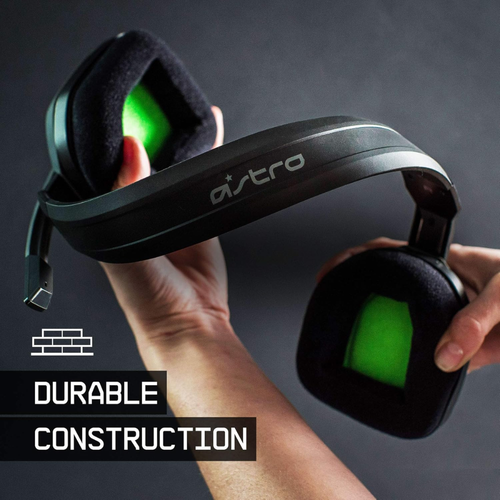 ASTRO Gaming A10 Wired Gaming Headset,  Black/Green 939-001510 thumbnail