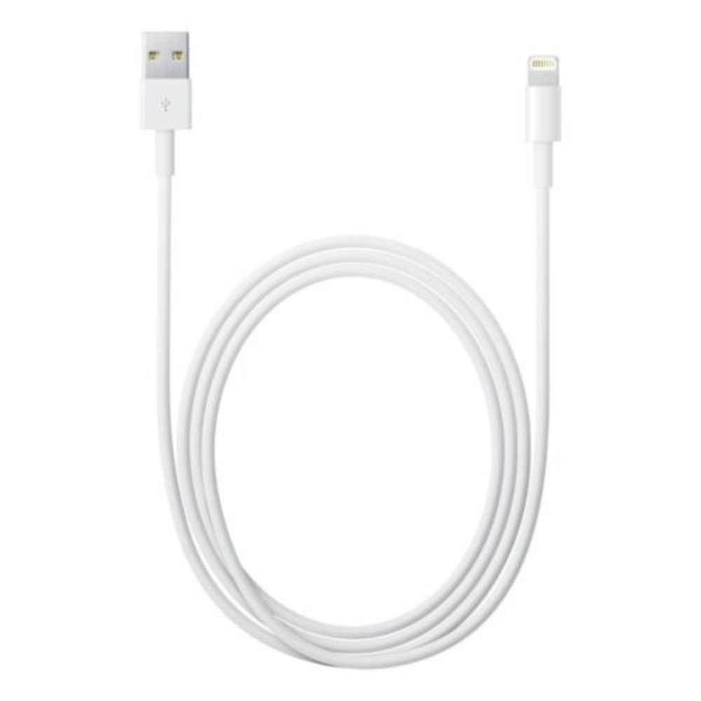 Apple iPhone 6 7 5s SE 3 ft Lightning USB Data Cable Charger OEM Genuine. Engineered for fast charging, it helps reduce wait time by powering your device swiftly. MD818ZM/A thumbnail