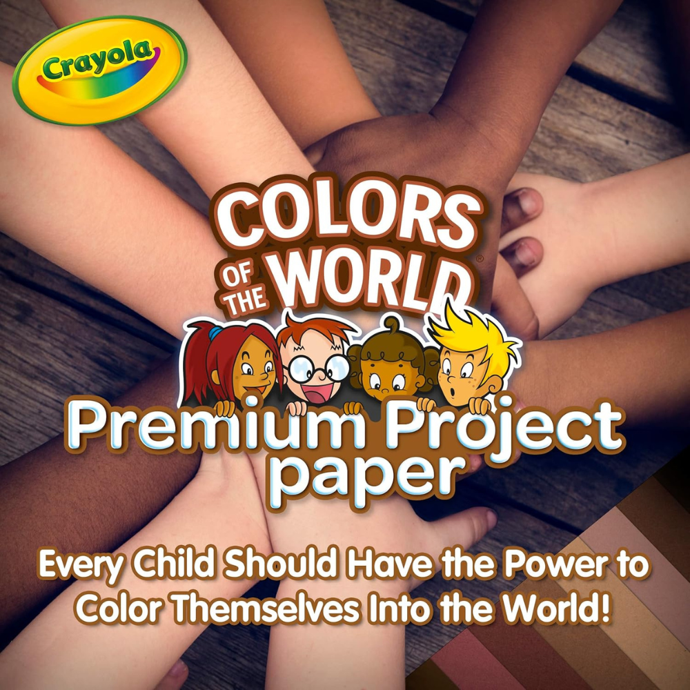 Crayola Construction Paper in Colors of The World 99-0091 thumbnail