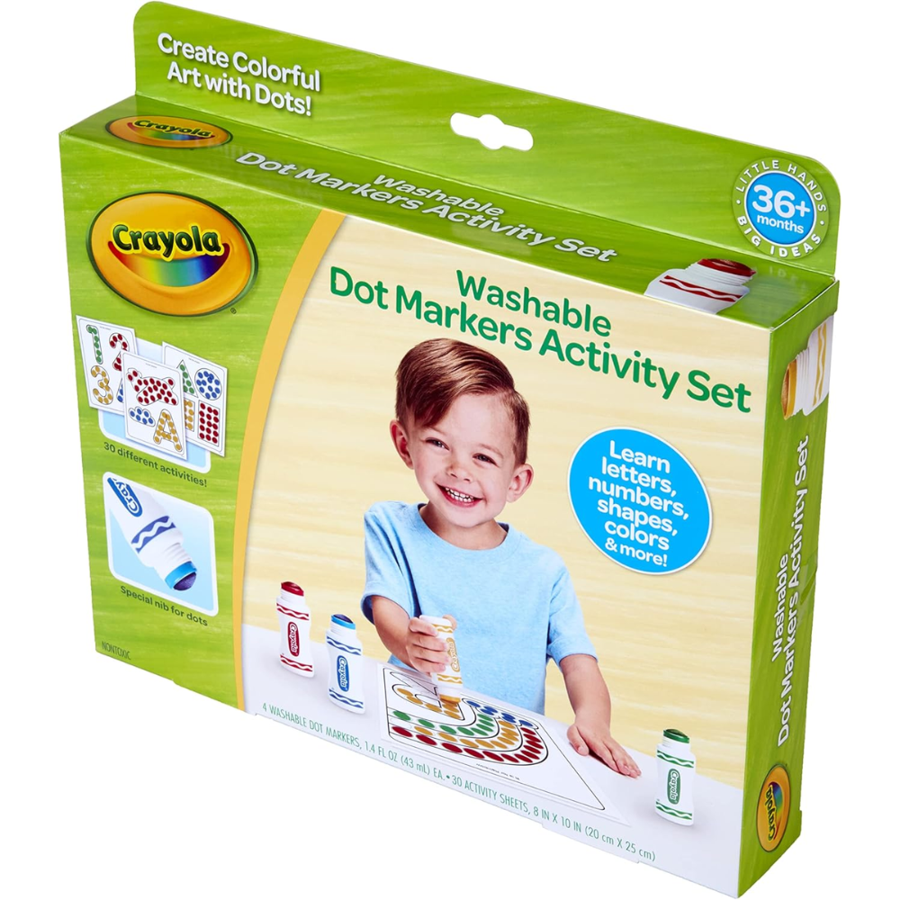 Crayola Washable Dot Markers Activity Set 81-1494 thumbnail