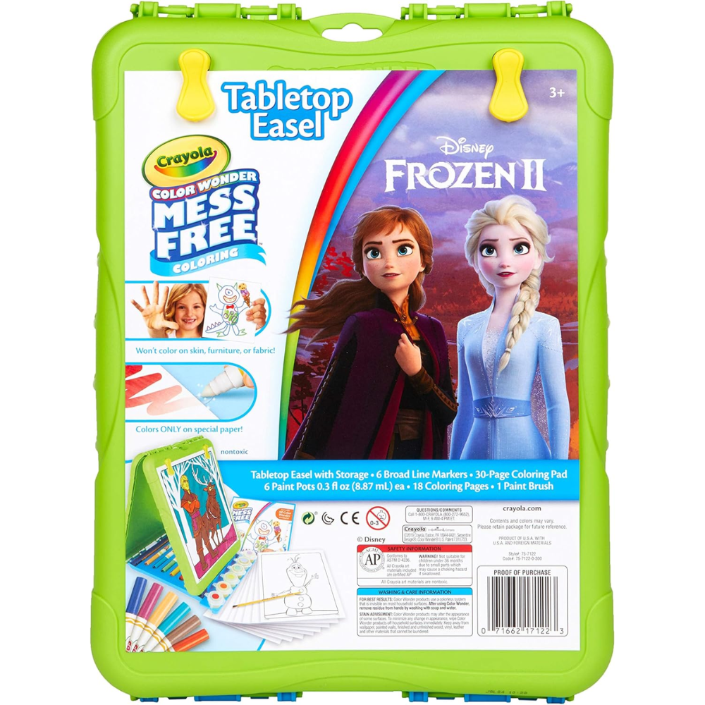 Crayola Frozen 2 61 Piece Easel Set 75-7122 thumbnail