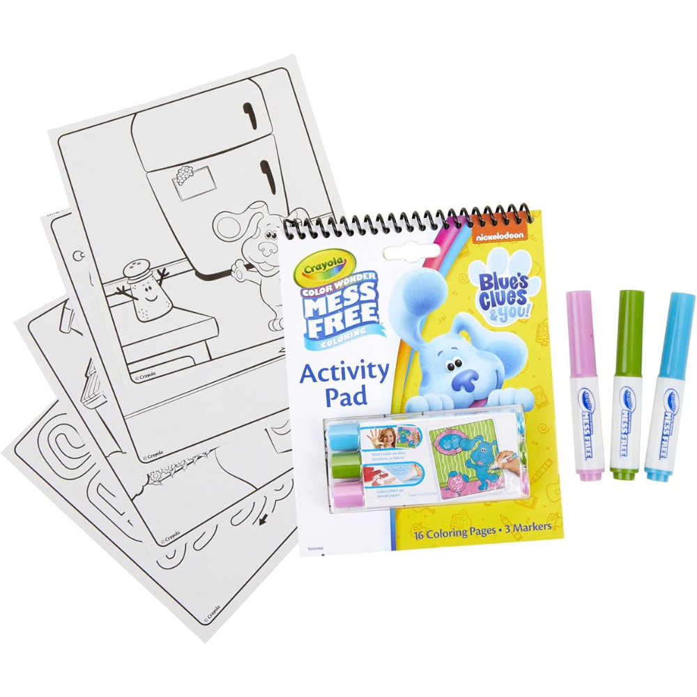 Crayola Blues Clues Color Wonder Activity Pad 75-2713 thumbnail